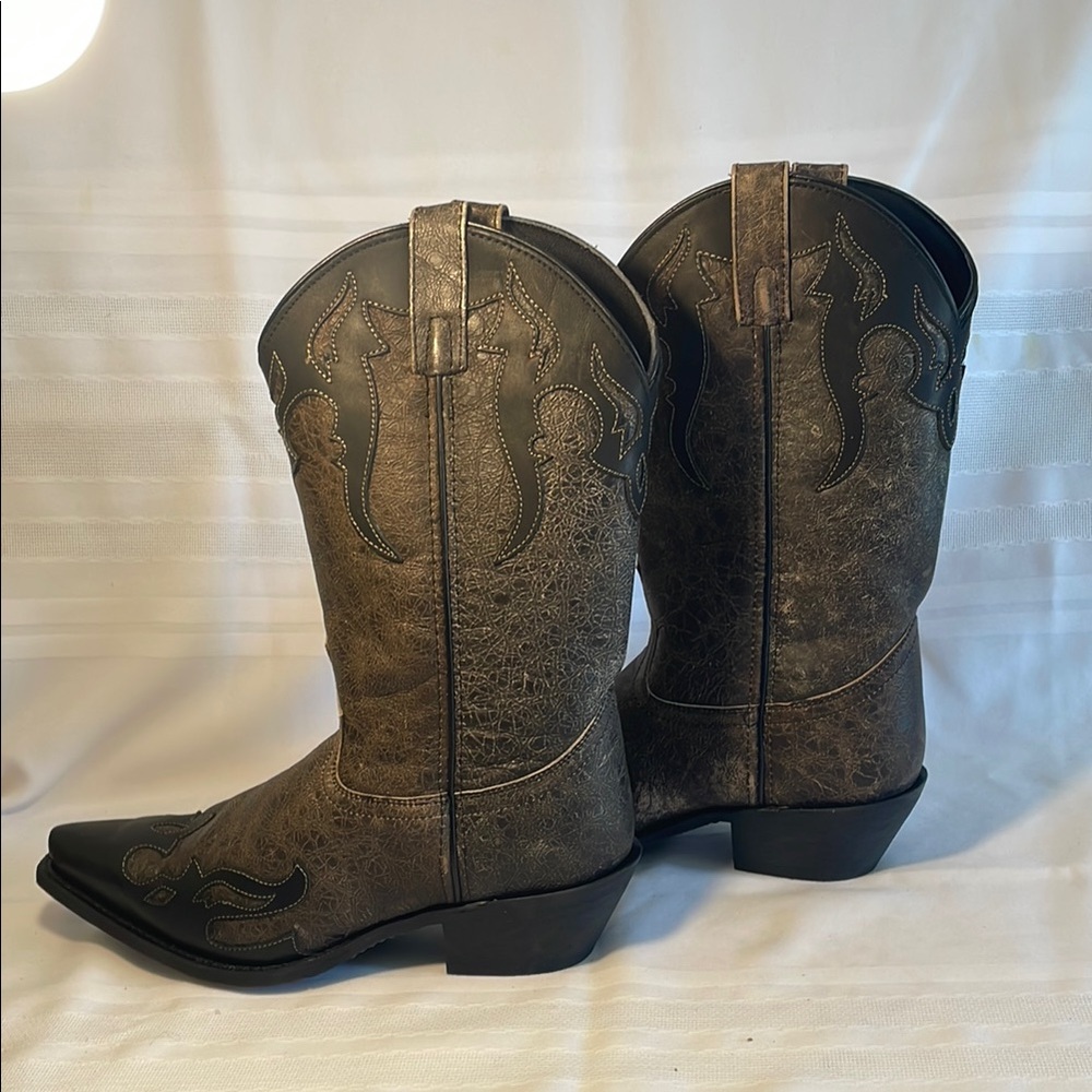 Men's Laredo Shadow Cowboy Boot 6766 - Picture 8 of 8